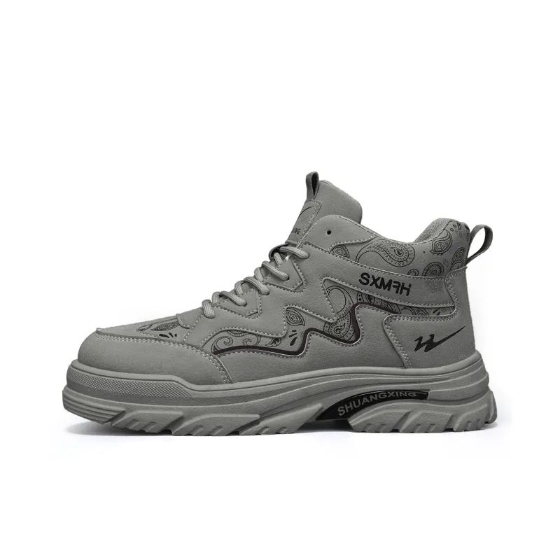 Binary Work Boots Men Low Top Black-0