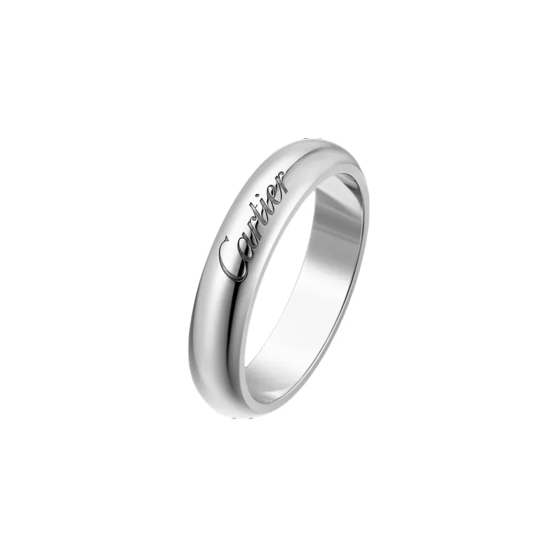 CARTIER Platinum Rings Women's Silver-1