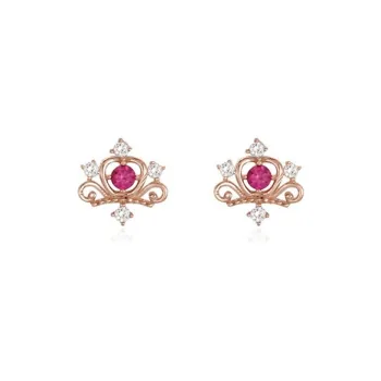 UX S925 Silver Stud Earrings Women's