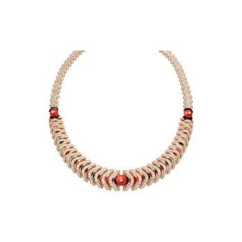 CARTIER Rose Gold Necklaces Unisex Gold