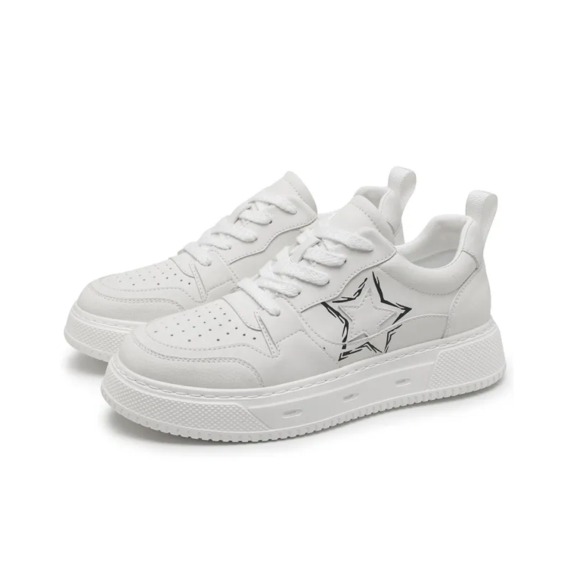GQWE Wear resistant And Lightweight Low Top Skateboard Shoes Men's-5