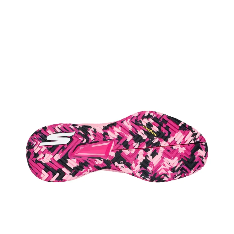 Skechers Viper Court Pro Slip-Resistant Breathable Low-Top Training Shoes Men's Pink Black-4