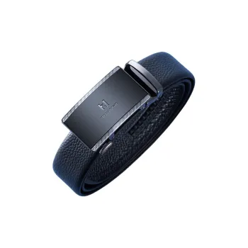 HLA Top Grain Cow Leather Belts Men's Width 3.5cm