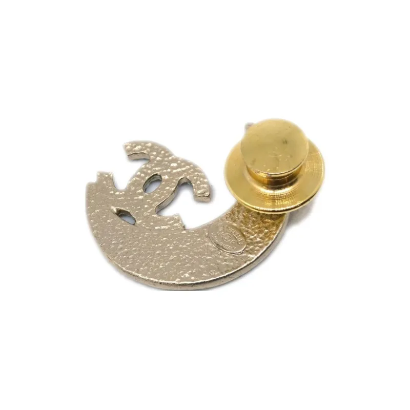 CHANEL 2008 Cc Moon Brooch-1