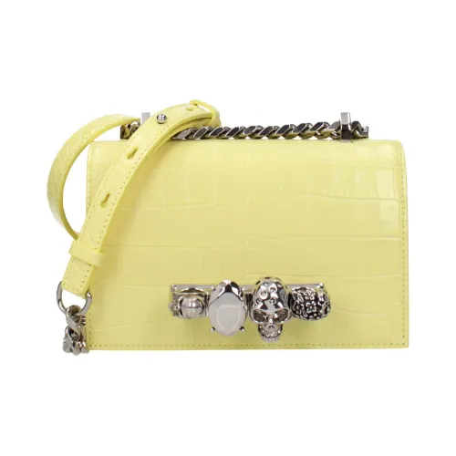 Alexander 32-33p Leather Shoulder Bag, Crossbody Bag Women's Light Yellow