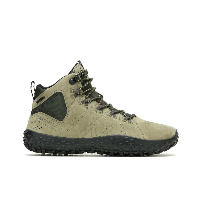 MERRELL Wrapt Mid Waterproof Olive Black-1