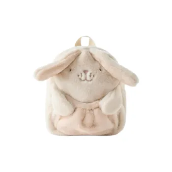ZARA Polyester Backpack Women's Beige