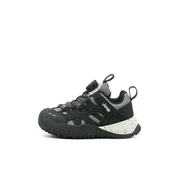 Jeep Anti Slip Wear Resistant Waterproof Breathable Anti Kick Low Top Kids Lifestyle Shoes Starburst Black Kids'