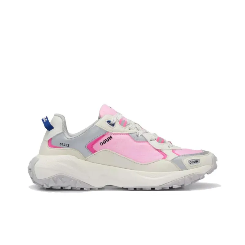 HUGO BOSS Slip-Resistant Low-Top Sports Casual Shoes Women's Light Pink-1