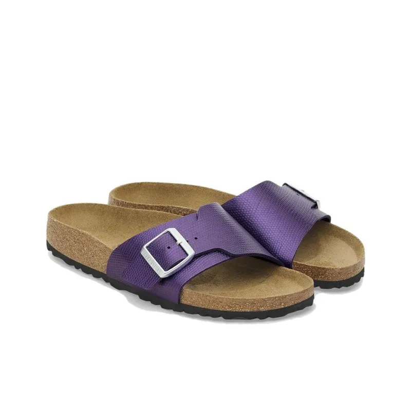 Birkenstock Catalina Slide Slippers Women's Purple Narrow Fit-3