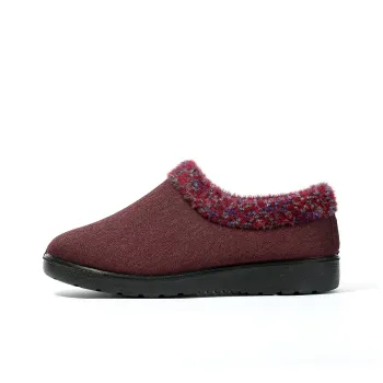 Old Meihua Anti Slip And Wear Resistant Balance Low Top Casual Shoes Women's Fuchsia