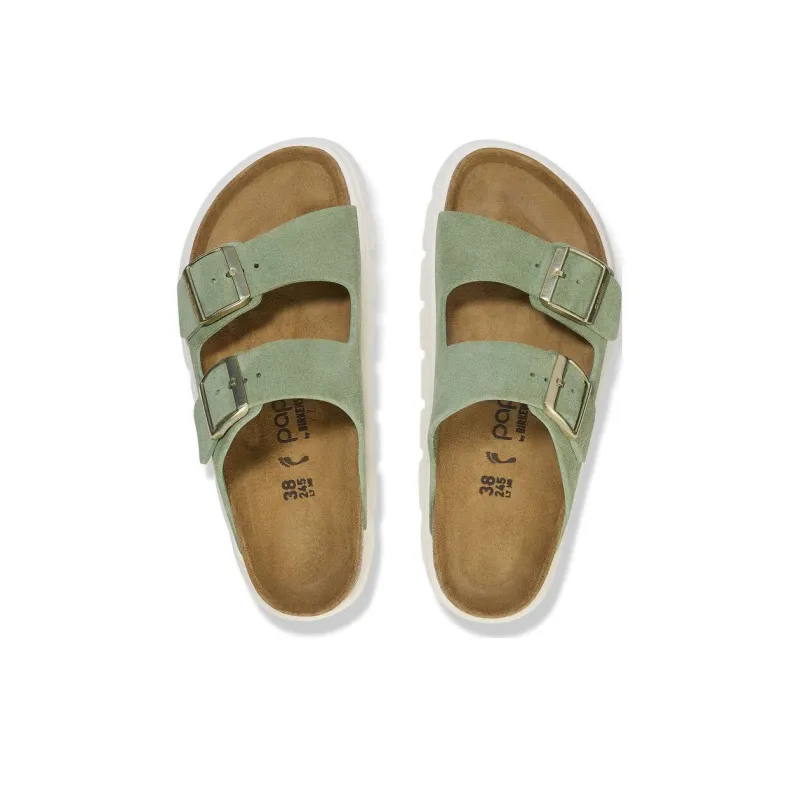 Birkenstock Arizona Series EVA Slip-Resistant Slide Slippers Women's Green-4