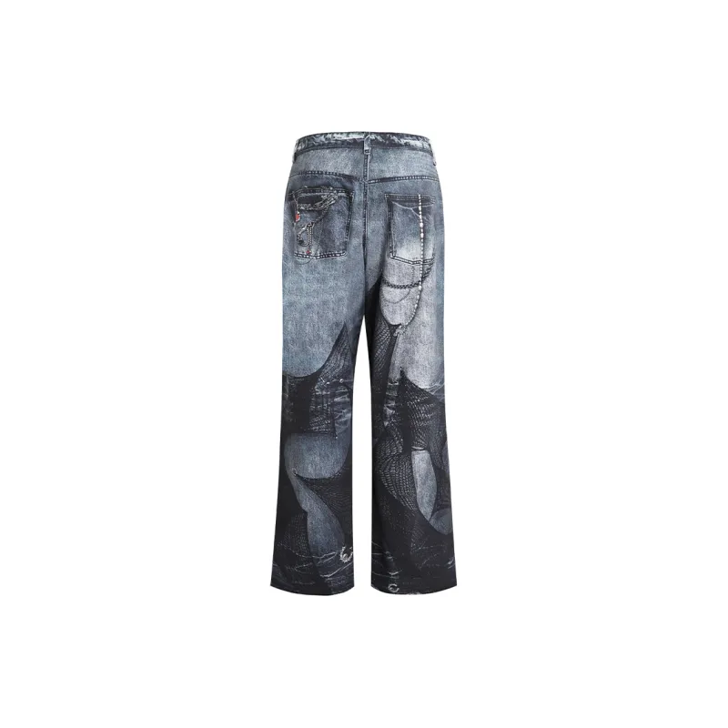 DND4DES Jeans Unisex Blue-1