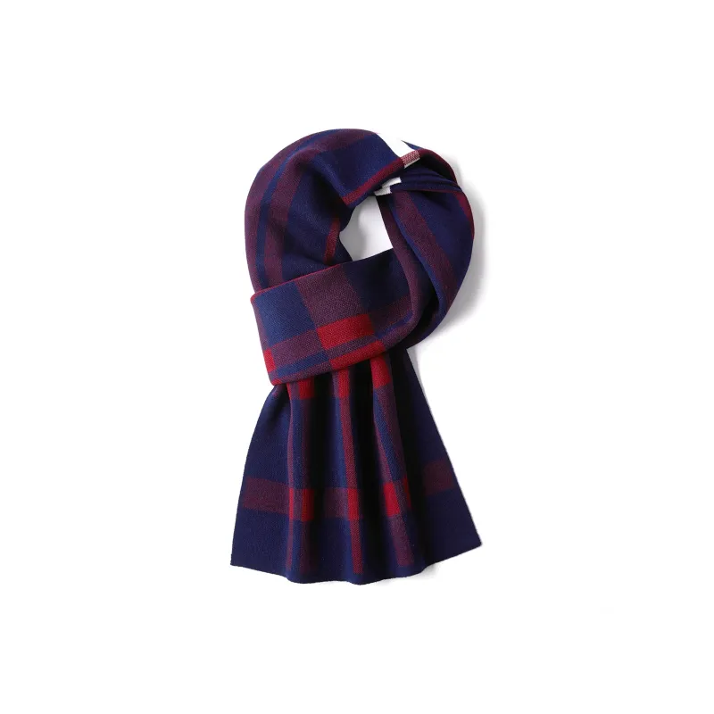 BISON DENIM Polyester Knit Scarves Men's-12