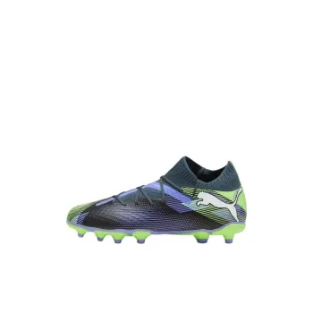 PUMA FUTURE 7 PRO Anti Slip Wear Resistant Low Top Kids' Soccer Shoes Gray Green Kids'