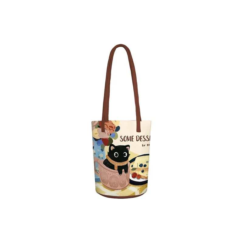 AOSONG Suede Tech Fabric Shoulder Bag Regular Unisex Afternoon Time-0