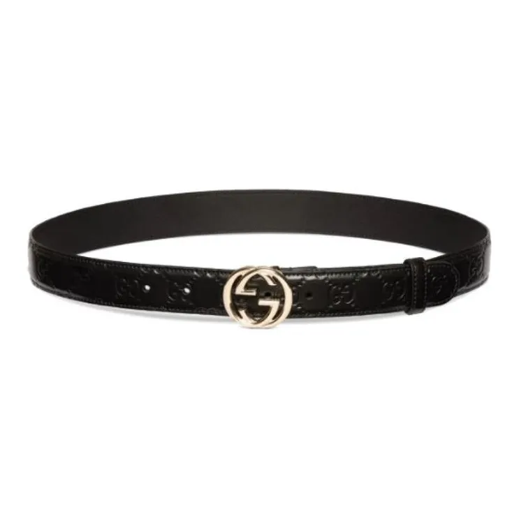 GUCCI Interlocking G buckle Belt-0