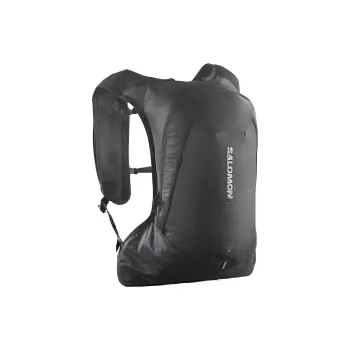 SALOMON Polyester Outdoor Hiking Bag Backpack Regular Unisex Black
