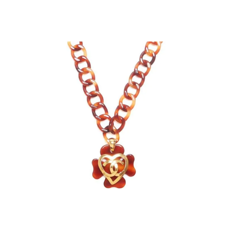 CHANEL 1995 Cc Chain Necklace-0