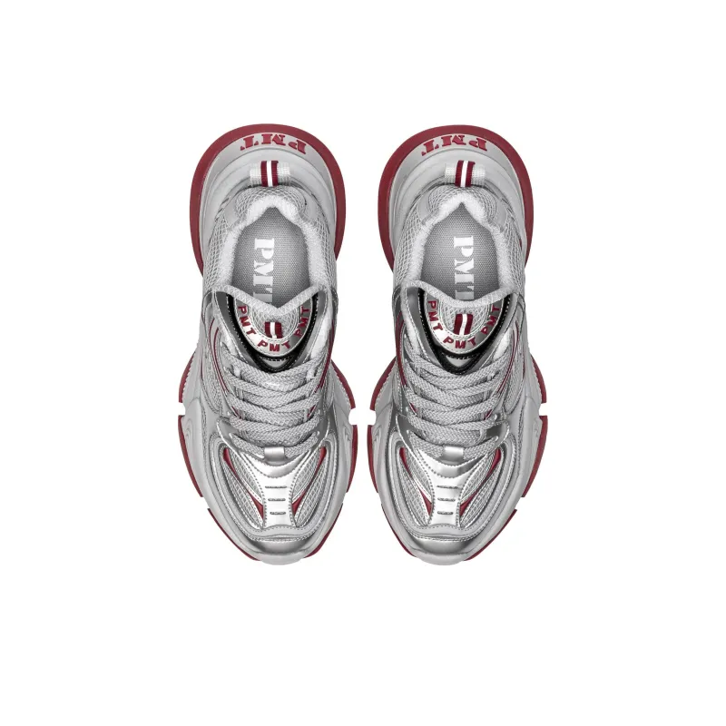 PMT Nirvana Series Anti-Slip And Wear-Resistant Lightweight Height Increasing Low-Top Chunky Sneakers Unisex-21