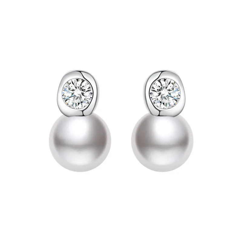 ZEGL 925 Silver Needles Earrings Women's-0