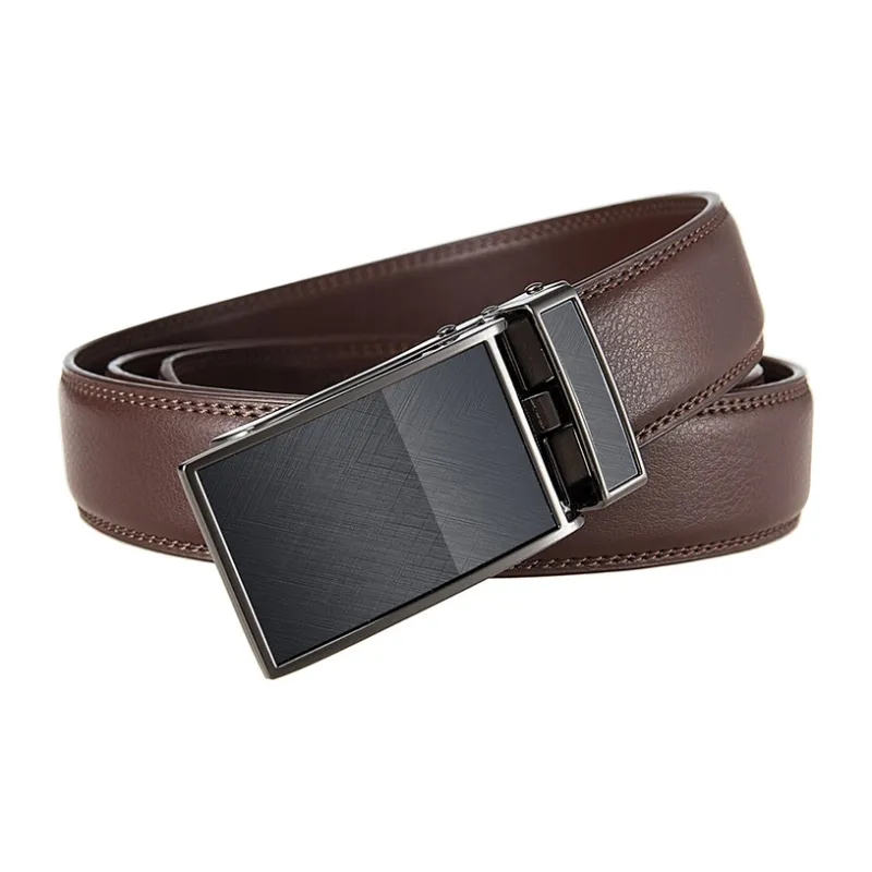 YUZHAOLIN Cow Split Leather Leather Belts Unisex 3.5cm-5
