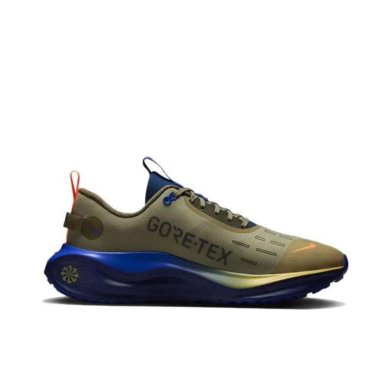 Nike React Infinity Run 4 Gore Tex Neutral Olive Racer Blue Cargo Khaki Thunder Blue-1