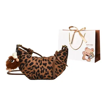 ERANGBEAR PU Croissant Bag Commute Shoulder Bag Women's