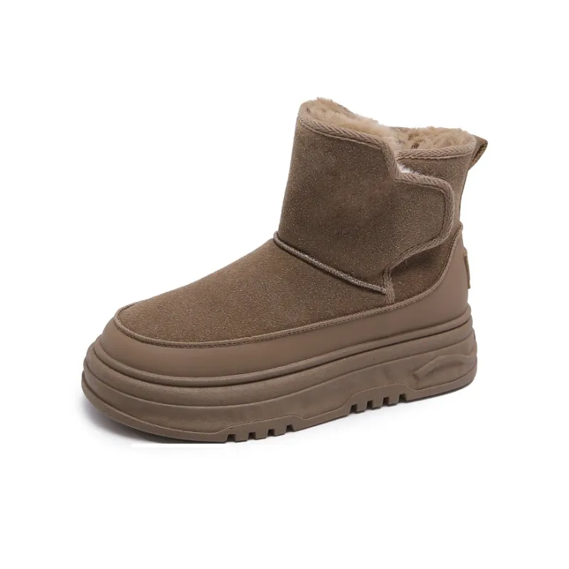 M.M Party Thermal Abrasion Resistant Short Snow Boots Women's-4