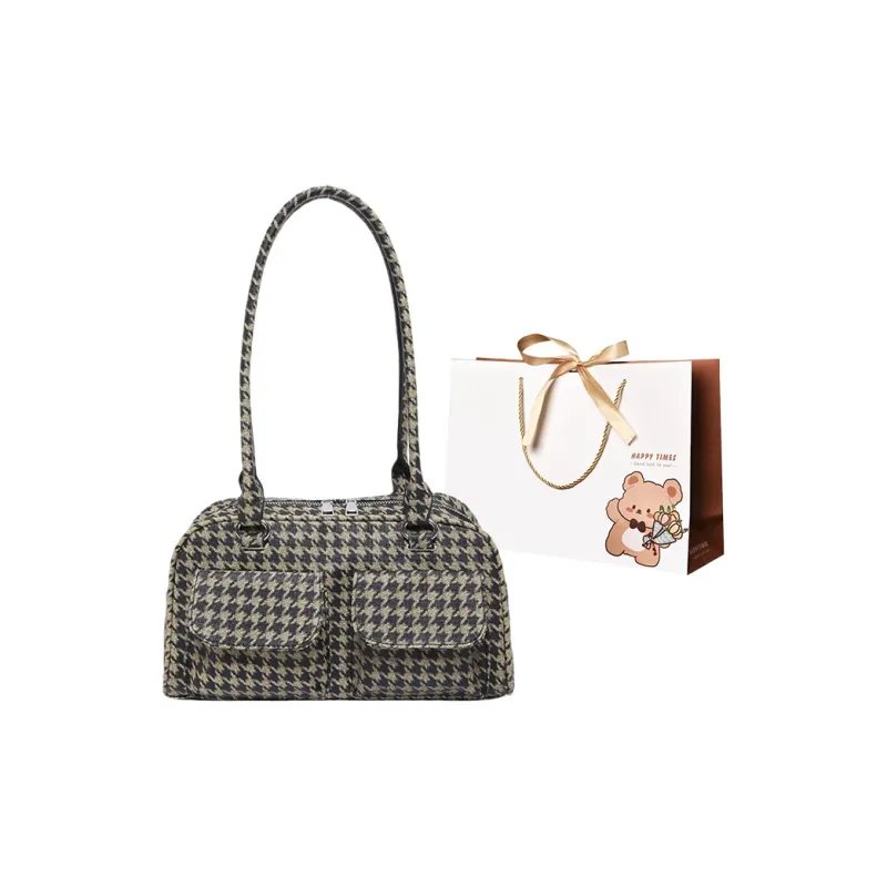 ERANGBEAR PU Shoulder Bag Women's Multicolor-8