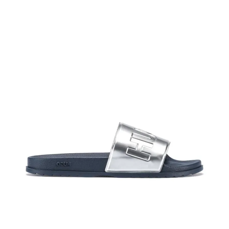HUGO BOSS Slide Slippers Men's Silver-1
