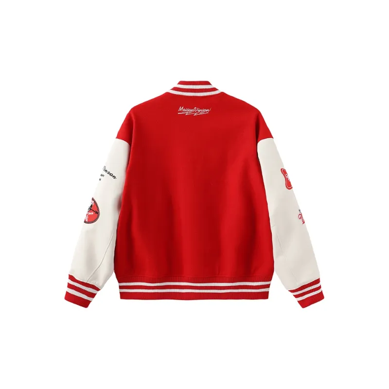 MAISON VINSON Baseball Jacket Unisex-7