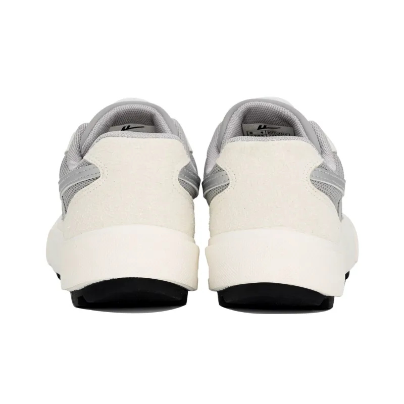 Warrior Anti Slip Wear Resistant Low Top Casual Shoes Unisex Light Gray-3