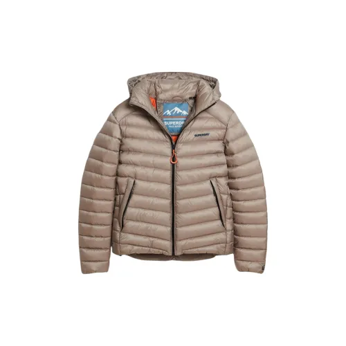 SUPERDRY Jackets Men Light Coffee