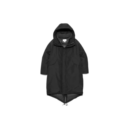 Nanamica FW24 GORE-TEX Long Down Coat Down Jacket Unisex Black