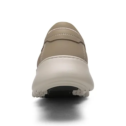 CROWN Men's Casual Shoes Men Low Top Gray-3