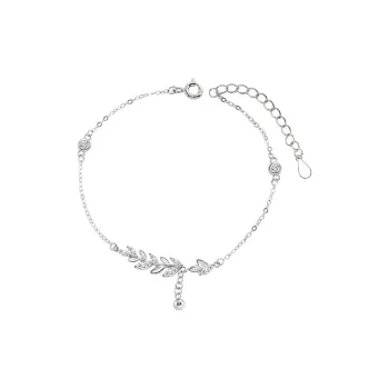 HAOYINFANG S925 Silver Bracelets Women's