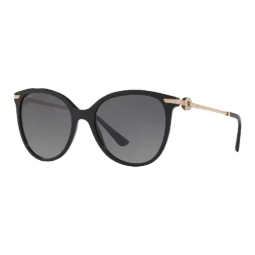 BVLGARI Oversized Round Frame Sunglasses
