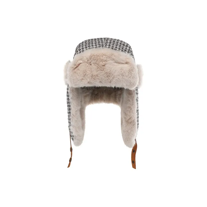 FREE RABBITⅡ Bicycle Fleece Lined Windproof Cold Resistant Trapper Hats Unisex-3