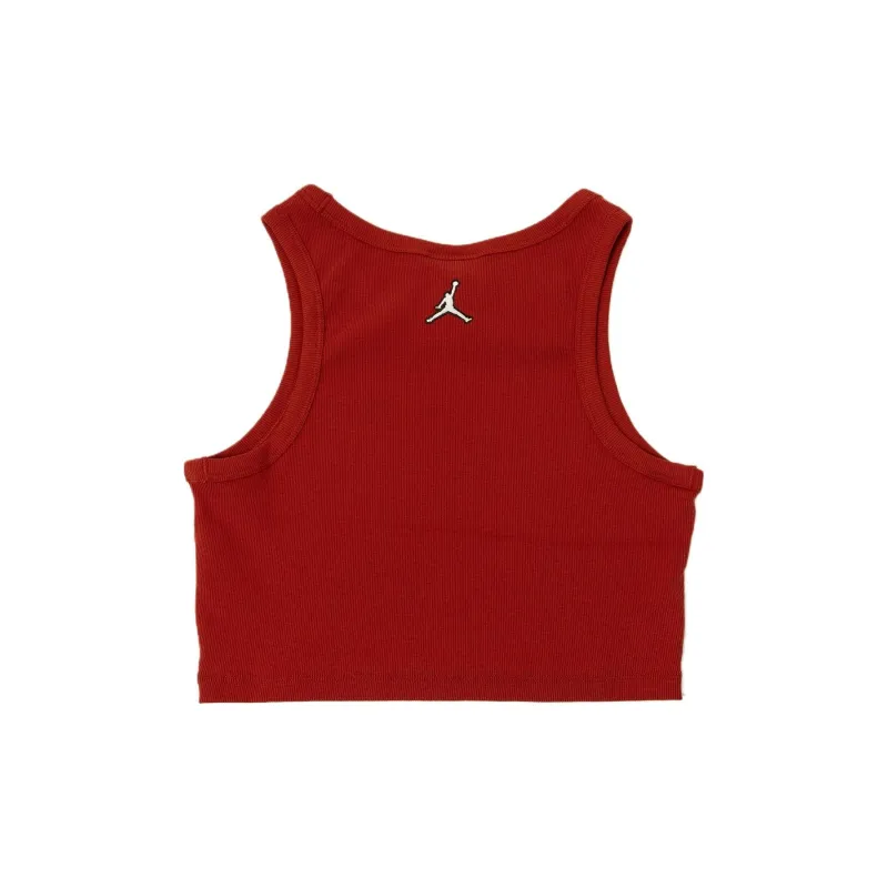 Jordan Tank Top Women's Sand Dune Red-1