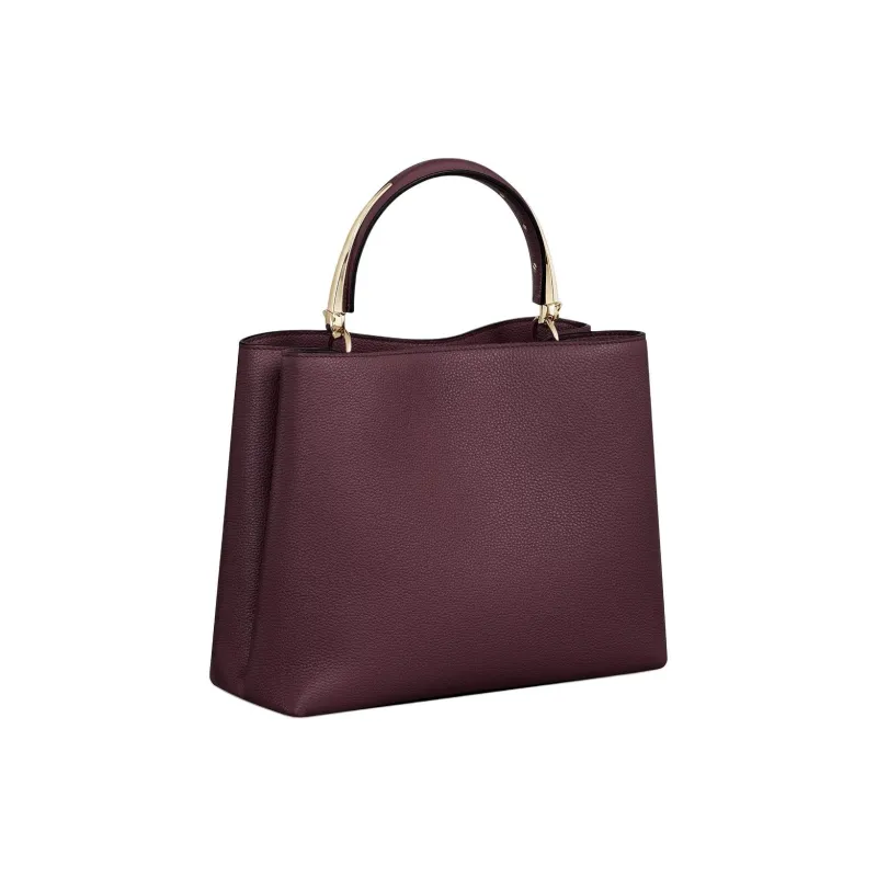 CARTIER Panthère De Cartier Calfskin Shoulder Bag Crossbody Bag Handbag Medium Size Women's Burgundy-1