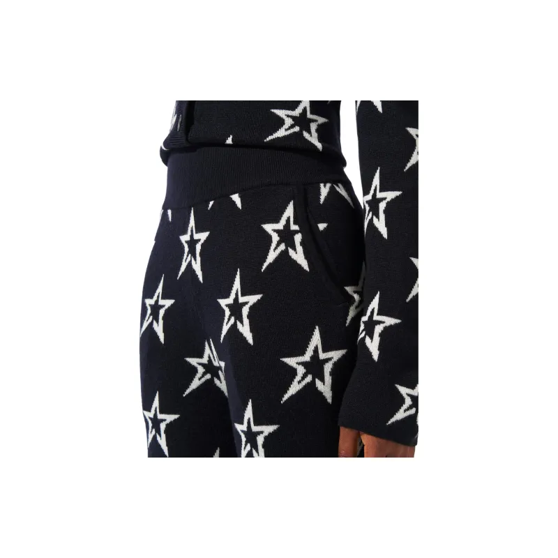 Perfect Moment Chalet Embroidered logo Knitted Trousers-4