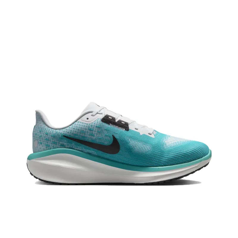Nike Air Zoom Vomero 17 Breathable Anti-Slip And Wear-Resistant Low-Top Casual Running Shoes Men's Cyan-1