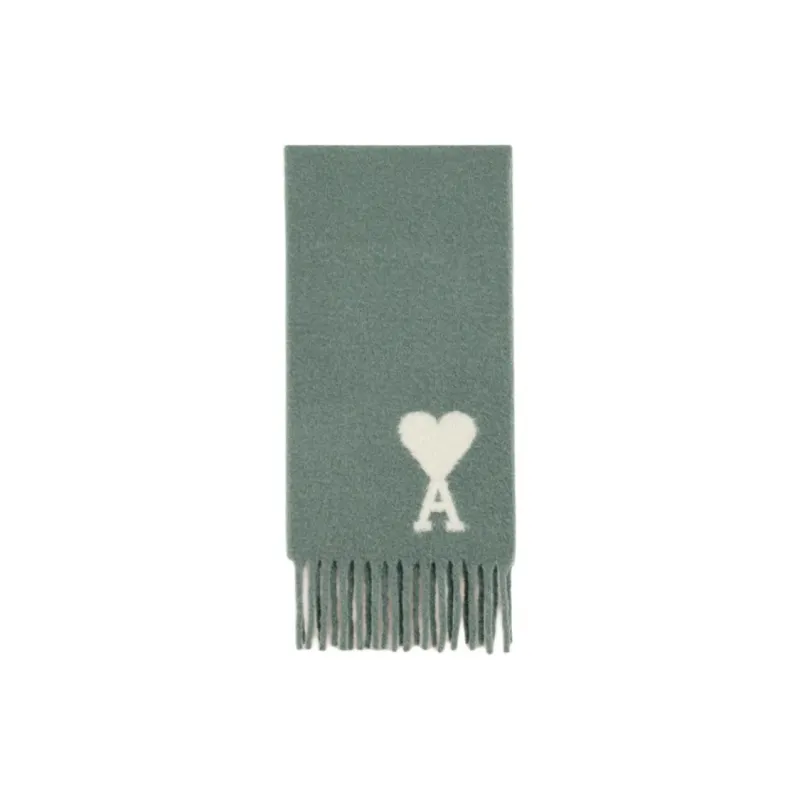 AMIPARIS Oversized Logo embroidered Scarf-0
