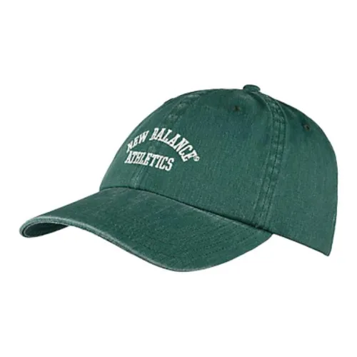 New Balance 100% Cotton Baseball Caps Men's Green