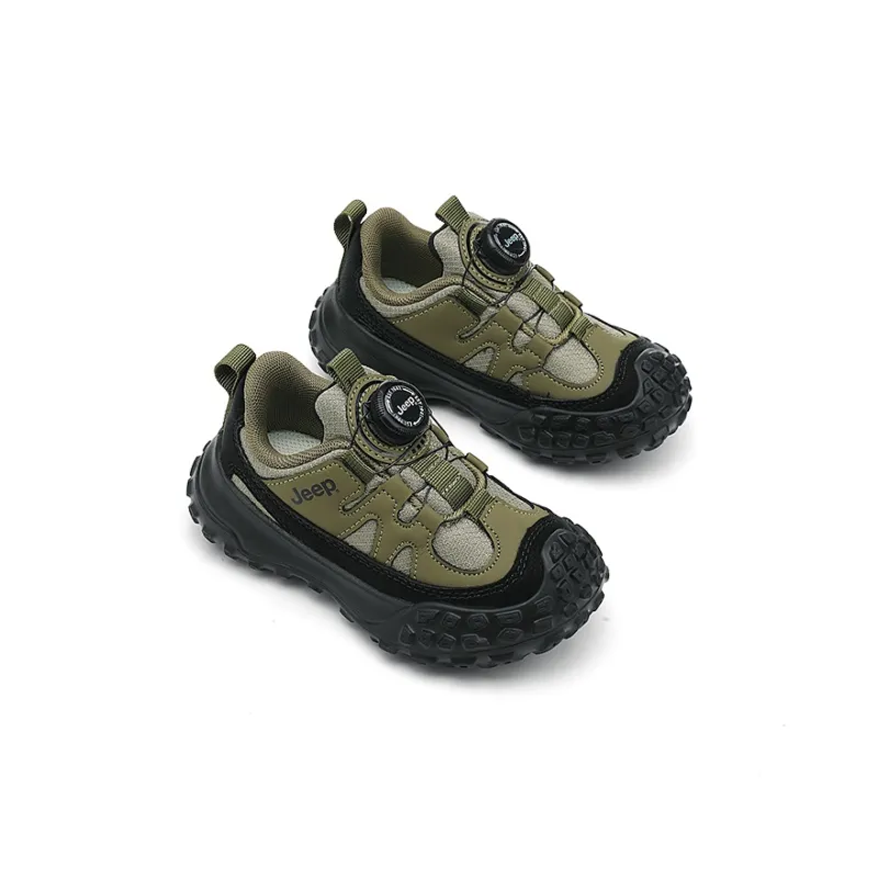 Jeep Kids' Running Shoes Gray Green Kids'-3