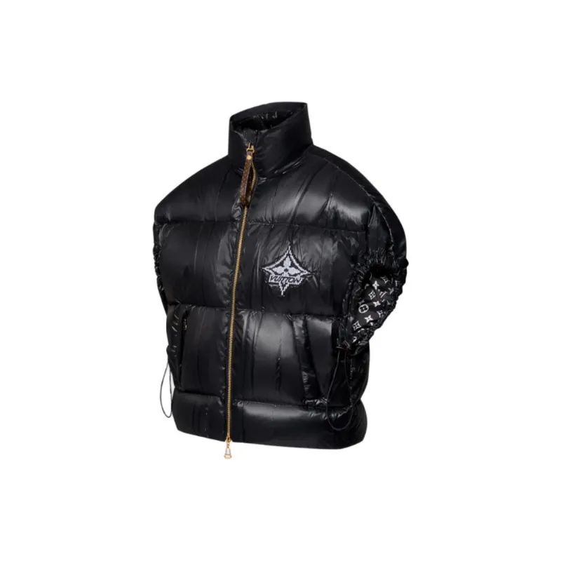 LOUIS VUITTON Drawstring Detail Technical Puffer Gilet-2