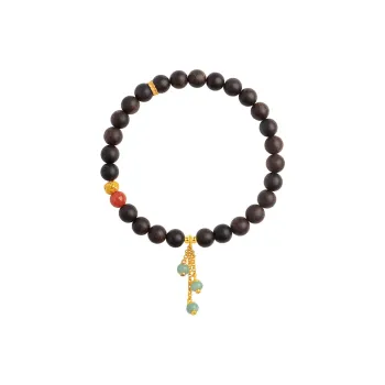 Moon Seal Hundred Rivers Fragrance Agarwood Bracelets Unisex