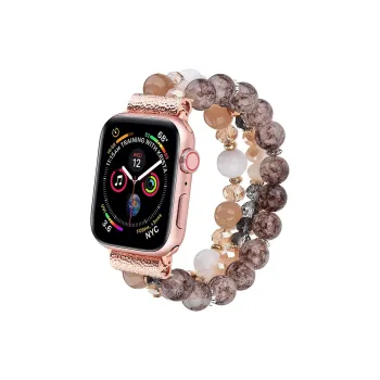 ZHENGGUANG Watch Band Apple Compatibility Agate, Crystal Material