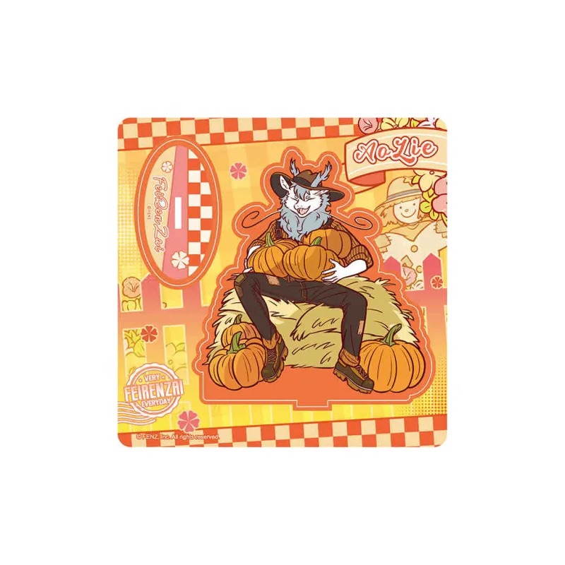 Inhuman Pastoral Rustic Collection Colorful Window Original Cartoon Character Desktop Ornament Acrylic Stands-3